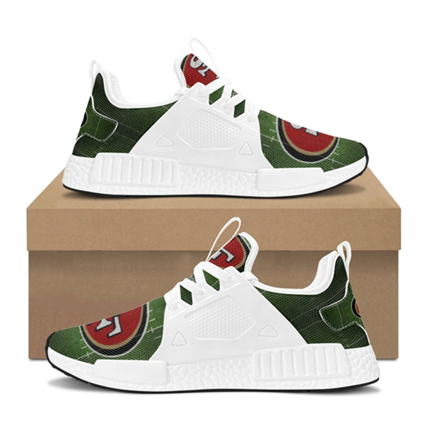 Women's San Francisco 49ers Lightweight Athletic Sneakers/Shoes 002